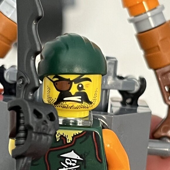 Lego Ninjago 70600 Ninja Bike Chase Pirate Flyer Kai’s Bike Incomplete 1 Minifig - Picture 14 of 16